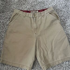 Old Navy Men's Khaki Flat Front Shorts